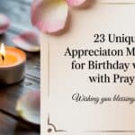 appreciation message for birthday wishes