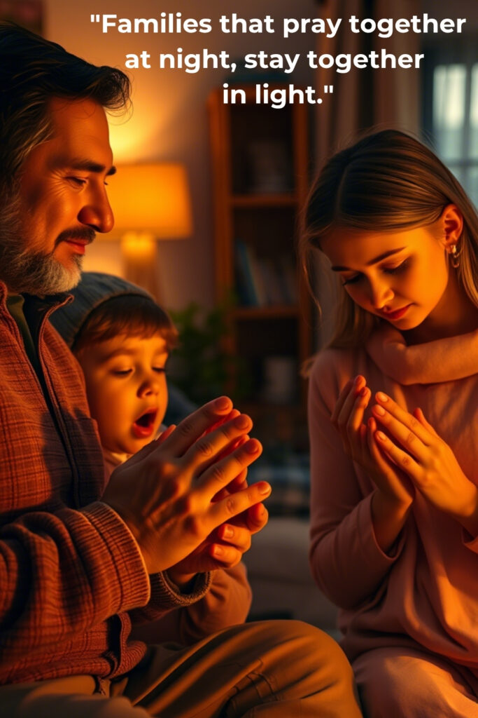 night prayer for family