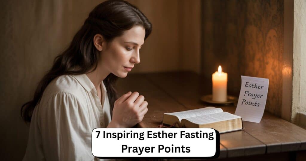 Esther Fasting Prayer Points