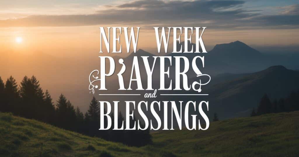 New Week Prayers