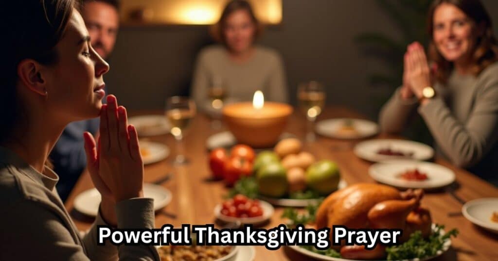Powerful Thanksgiving Prayer