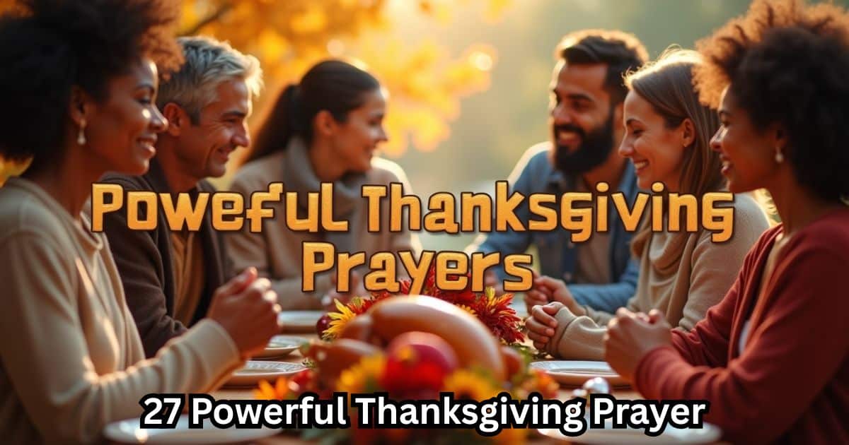 Powerful Thanksgiving Prayer