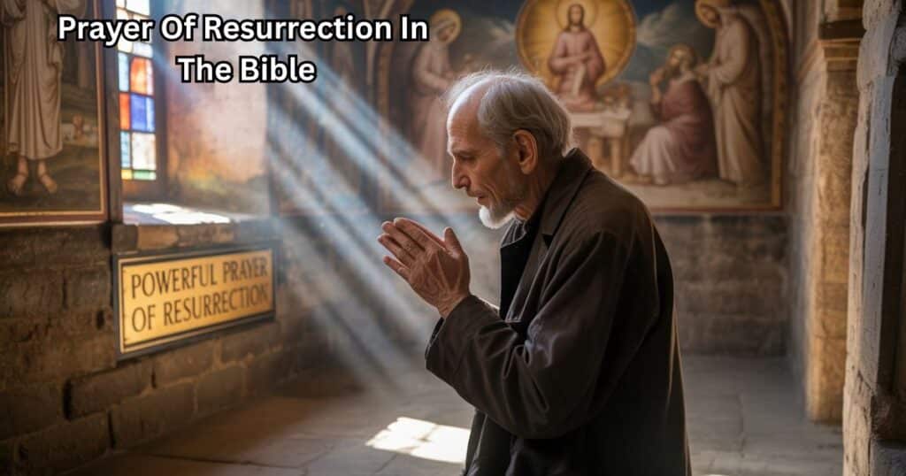 Prayer Of Resurrection In The Bible