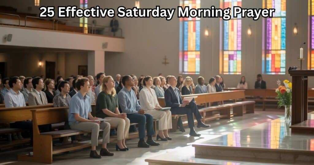 Saturday Morning Prayer