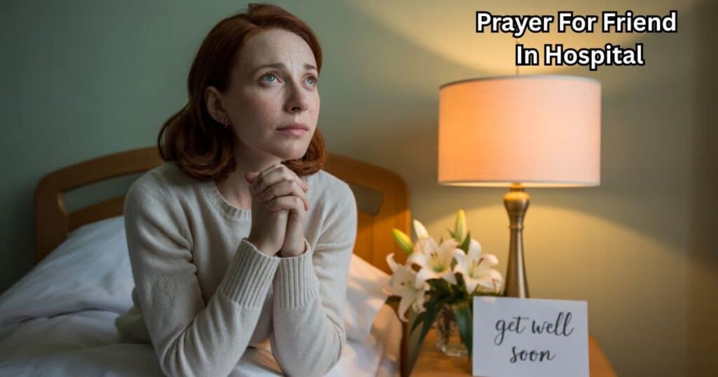 prayer for friend in hospital