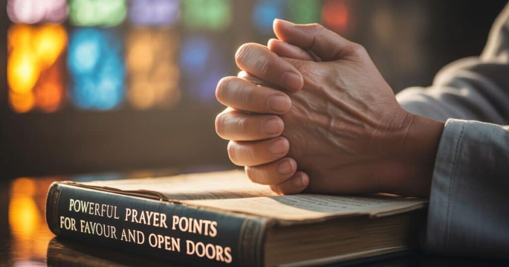 prayer points for favour and open doors