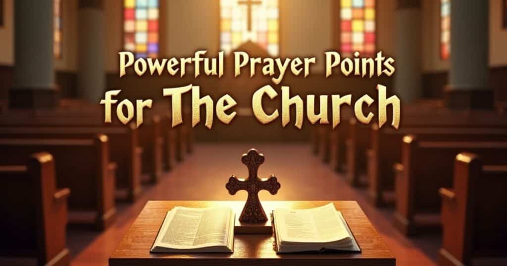 prayer points for the church