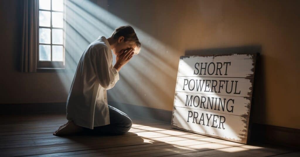 short powerful morning prayer