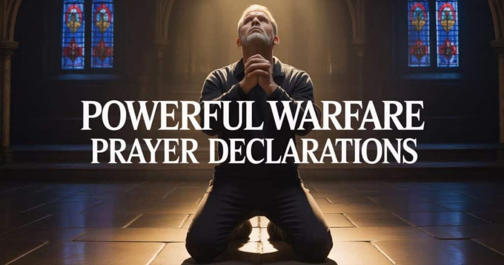 warfare prayer points with scriptures