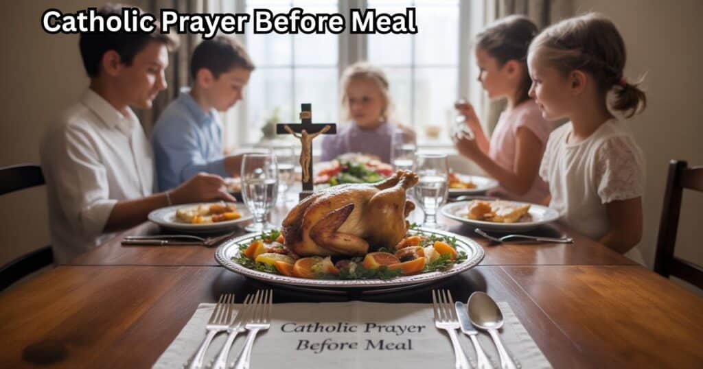 Catholic Prayer Before Meal