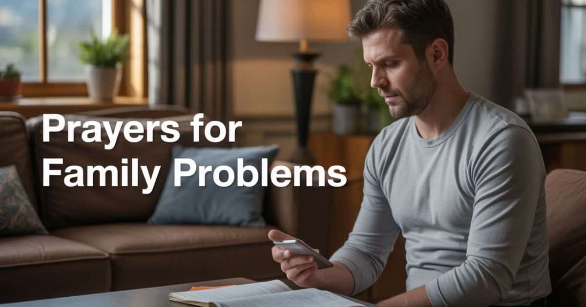 Prayers For Family Problems