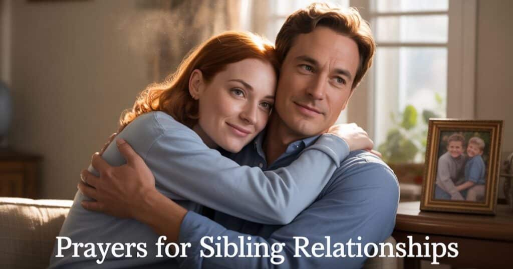Prayers For Sibling Relationships