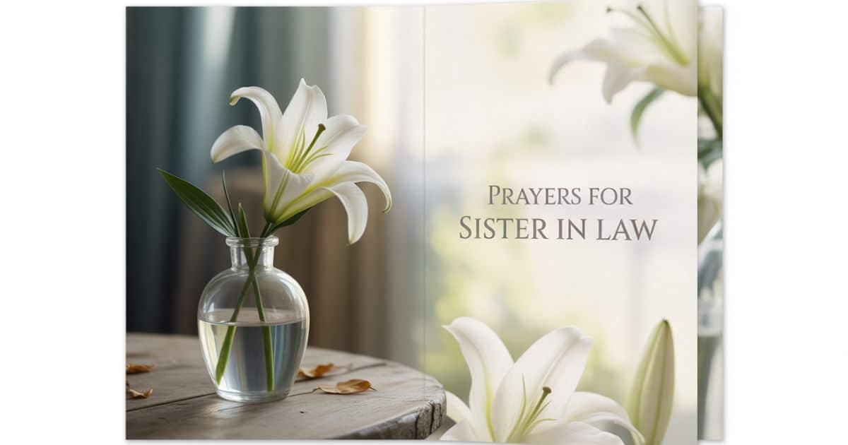 Prayers For Sister In Law