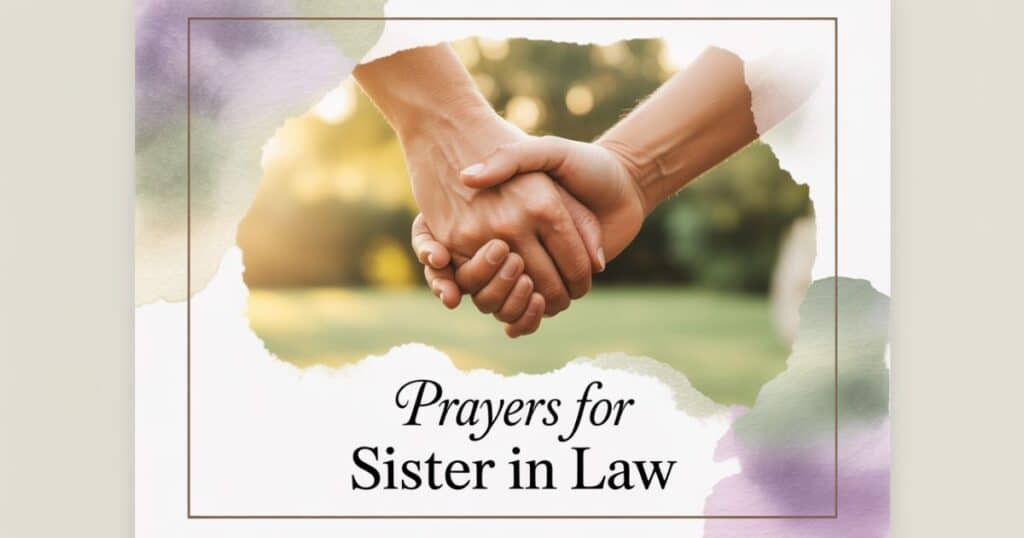 Prayers For Sister In Law
