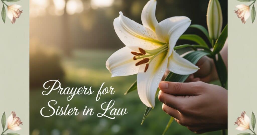 Prayers For Sister In Law