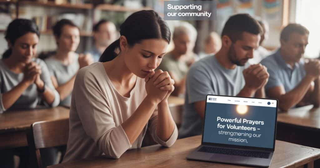 Prayers For Volunteers