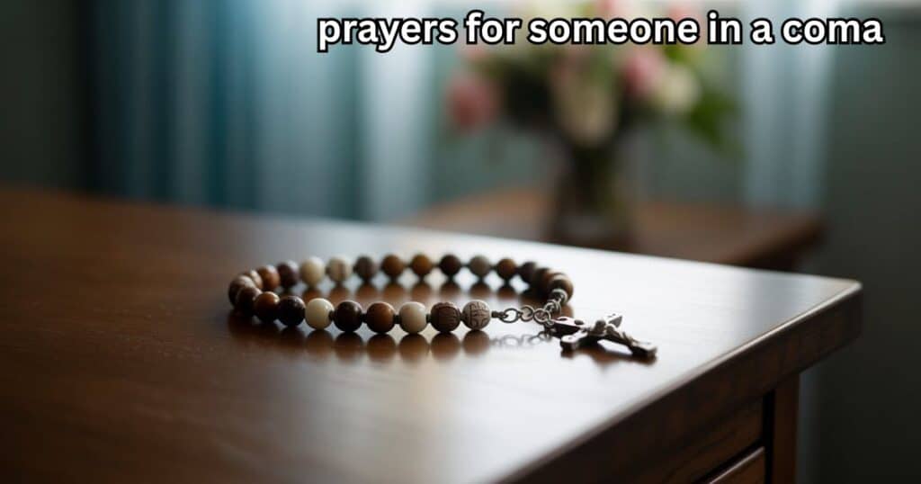 prayers for someone in a coma